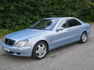 Używany Mercedes S430 279 KM (205 kW) 2000 Niebieski Sedan/Limuzyna