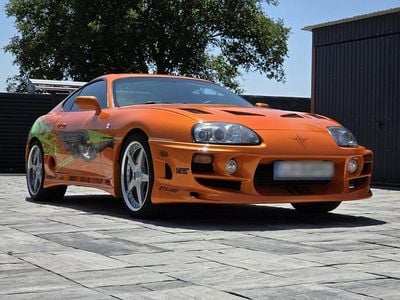 Second-hand Toyota Supra 480 CP (353 kW) 1994 Portocaliu Coupe
