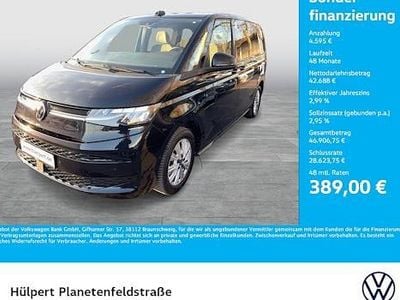 Schwarz Gebraucht 2024 VW Multivan Life Van | 47.283 € (Guter Preis)
