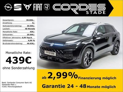 Neu VW T-Roc R-line 150 PS (110 kW) 2026 Schwarz SUV