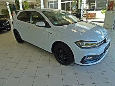 Gebraucht VW Polo Highline 116 PS (85 kW) 2018 Silber Kleinwagen