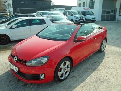 Usata VW Golf Cabriolet GTI 211 CV (155 kW) 2013 Rosso Cabrio