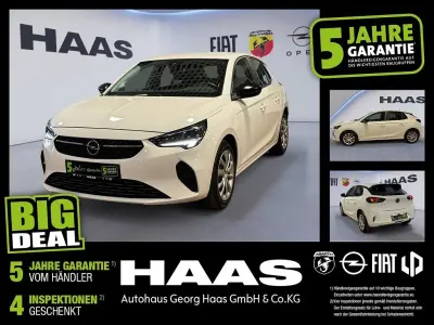 Gebraucht Opel Corsa Edition 101 PS (74 kW) 2023 Jade weiss/arktis weiss Kleinwagen