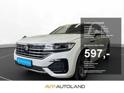 Gebraucht VW Touareg Elegance+ 231 PS (169 kW) 2022 Oryxweiß perlmutteffekt (metallic) SUV