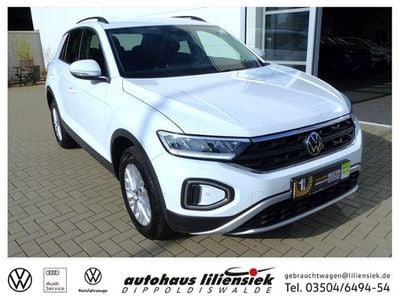 Gebraucht VW T-Roc Life 110 PS (80 kW) 2023 Pure white SUV