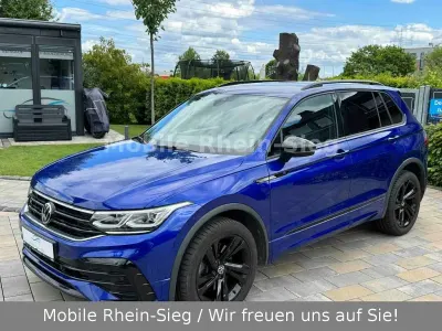 Używany VW Tiguan Style 200 KM (147 kW) 2022 Niebieski SUV