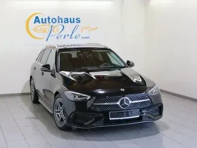 Gebraucht Mercedes C200 AMG line 163 PS (119 kW) 2023 Schwarz Limousine