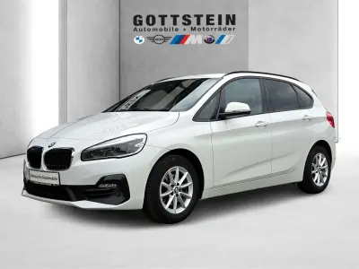 Gebraucht BMW 218 Active Tourer Sport Line 140 PS (102 kW) 2019 Weiß Van / Kleinbus