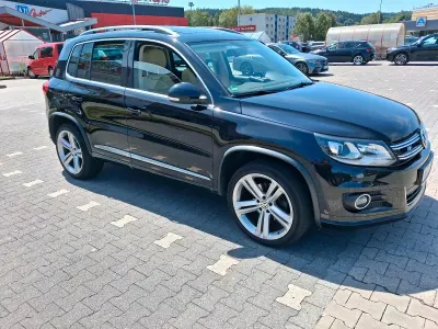 Gebraucht VW Tiguan R-line 177 PS (130 kW) 2014 Schwarz SUV