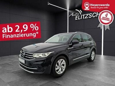 Gebraucht VW Tiguan Elegance 150 PS (110 kW) 2022 Deep black perleffekt SUV