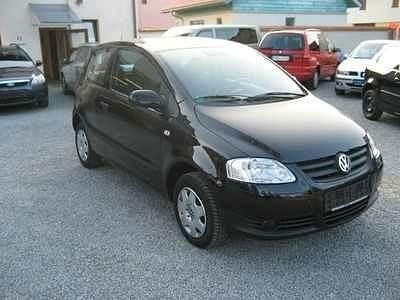 Gebraucht VW Fox 54 PS (39 kW) 2008 Schwarz Kleinwagen