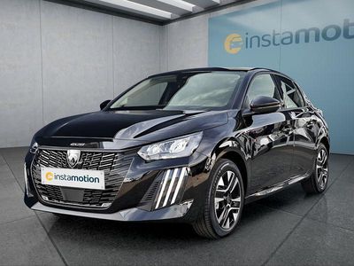 Gebraucht Peugeot e-208 Allure 100 kW (136 PS) 2025 Schwarz Kleinwagen