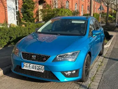 Brugt Seat Leon ST FR 184 HK (135 kW) 2016 Blå Stationcar