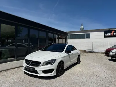 Occasion Mercedes CLA250 AMG line 211 ch (155 kW) 2013 Blanc Berline