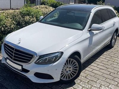 Usata Mercedes C220 170 CV (125 kW) 2015 Bianco Berlina