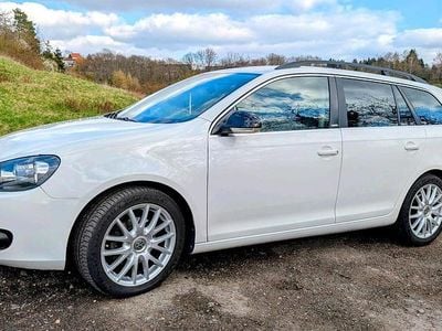 Gebraucht VW Golf VII Style 122 PS (89 kW) 2012 Weiß Kombi