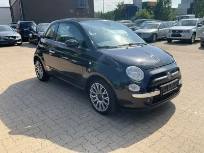 Gebraucht Fiat 500 Lounge 75 PS (55 kW) 2010 Schwarz Cabrio