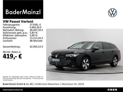 Schwarz Gebraucht 2025 VW Passat Business Kombi | 34.650 € (Fairer Preis)