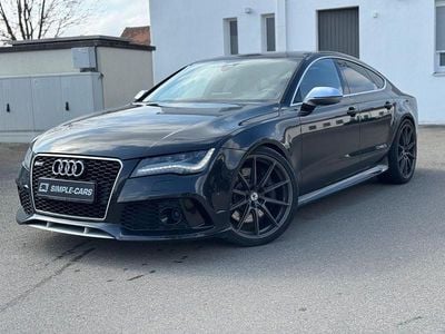 Second-hand Audi RS7 Sportback Sport 560 CP (411 kW) 2014 Negru Hatchback