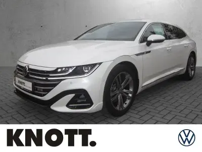 Usata VW Arteon R-line 200 CV (147 kW) 2021 Bianco Station wagon