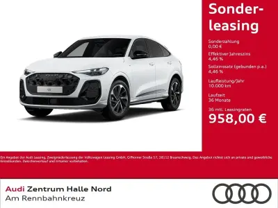 Neu Audi Q5 Sportback Sport 204 PS (150 kW) 2026 Gletscherweiß metallic SUV