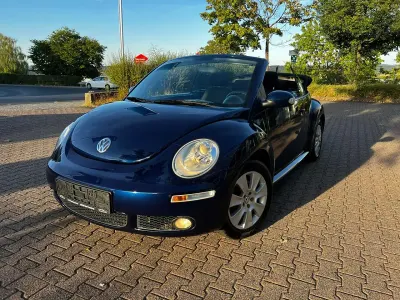 Gebraucht VW New Beetle Cabriolet United 102 PS (75 kW) 2007 Blau Cabrio