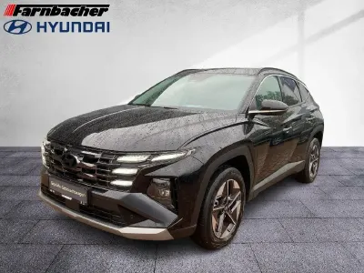 Gebraucht Hyundai Tucson Trend 215 PS (158 kW) 2024 Abyss black / met SUV
