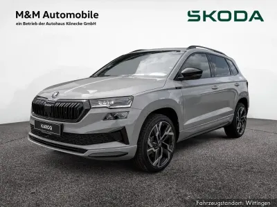 Neu Skoda Karoq SportLine 150 PS (110 kW) 2026 Stahlgrau SUV