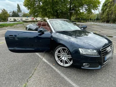Używany Audi A5 Cabriolet 190 KM (139 kW) 2009 Niebieski Kabriolet