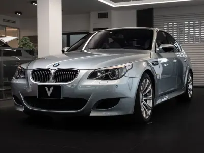 Używany BMW M5 Sport Line 507 KM (372 kW) 2005 Srebrny Sedan/Limuzyna