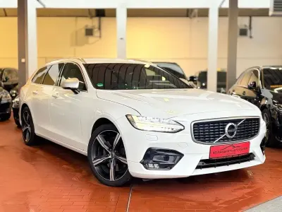 Gebraucht Volvo V90 R-Design 190 PS (139 kW) 2017 Weiß Kombi