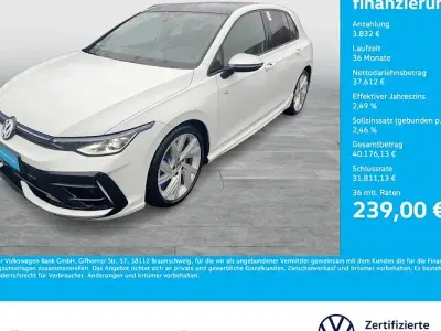 Brugt VW Golf VIII R 333 HK (244 kW) 2025 Hvid Sedan