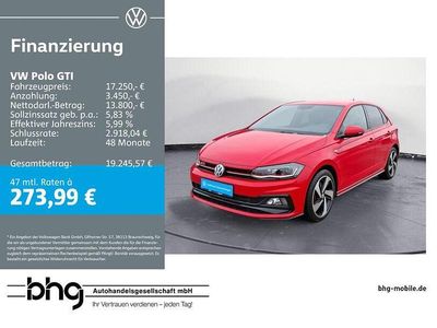 Gebraucht VW Polo GTI 200 PS (147 kW) 2020 Rot Limousine