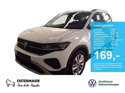 Gebraucht VW T-Cross Life 95 PS (69 kW) 2024 Pure white SUV