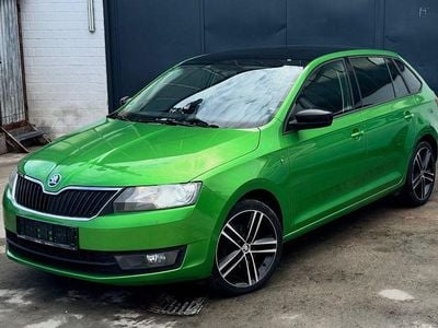 Gebraucht Skoda Rapid Style 105 PS (77 kW) 2014 Grün Kleinwagen
