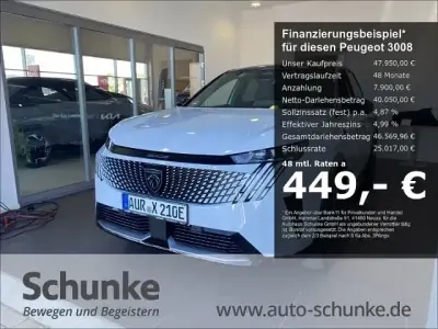 Gebraucht Peugeot e-3008 GT 157 kW (214 PS) 2025 Weiss SUV