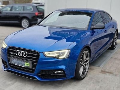 Gebraucht Audi A5 Sportback S-Line 218 PS (160 kW) 2016 Blau Kleinwagen