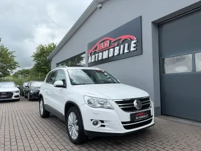 Gebraucht VW Tiguan Team 150 PS (110 kW) 2010 Weiß SUV