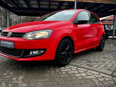 Gebraucht VW Polo Style 60 PS (44 kW) 2012 Rot Kleinwagen