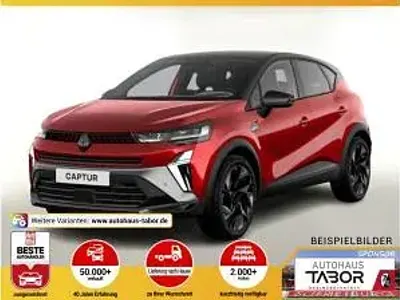 Neu Renault Captur Esprit Alpine 158 PS (116 kW) 2026 Rot (dezirrot metallic + black pearl) SUV
