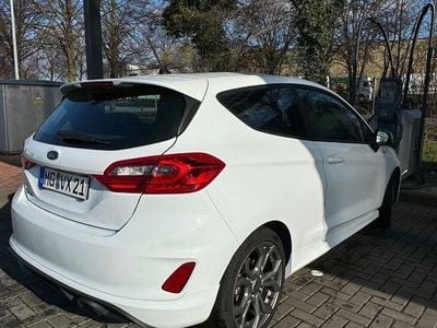 Gebraucht Ford Fiesta ST-Line 86 PS (63 kW) 2018 Weiß Kleinwagen