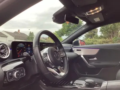 Gebraucht Mercedes CLA250e AMG line 211 PS (155 kW) 2020 Weiß Coupé