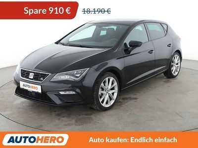Schwarz Gebraucht 2019 Seat Leon FR Limousine | 17.280 € (Fairer Preis)
