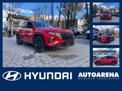 Używany Hyundai Tucson Blackline 179 KM (131 kW) 2023 Czerwony SUV