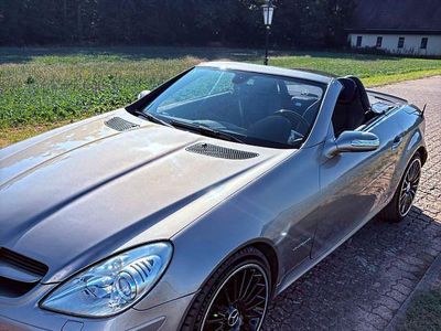Gebraucht Mercedes SLK200 163 PS (119 kW) 2005 Grau Cabrio