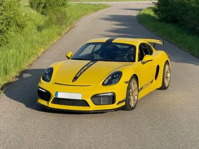 Occasion Porsche Cayman GT4 385 PK (283 kW) 2015 Geel Coupé