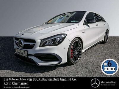Gebraucht Mercedes CLA45 AMG AMG 381 PS (280 kW) 2018 Polarweiss Kombi