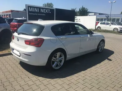 Gebraucht BMW 116 109 PS (80 kW) 2016 Weiß Kleinwagen