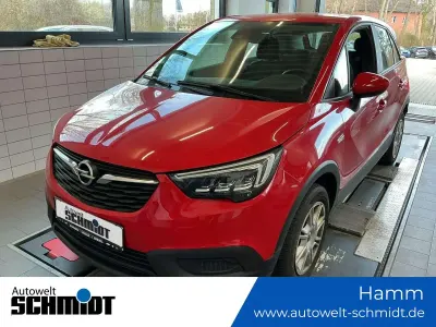 Gebraucht Opel Crossland X Edition+ 110 PS (80 kW) 2017 Lava rot SUV
