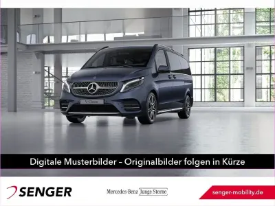 Gebraucht Mercedes V300 Avantgarde 237 PS (174 kW) 2023 Blau Van / Kleinbus